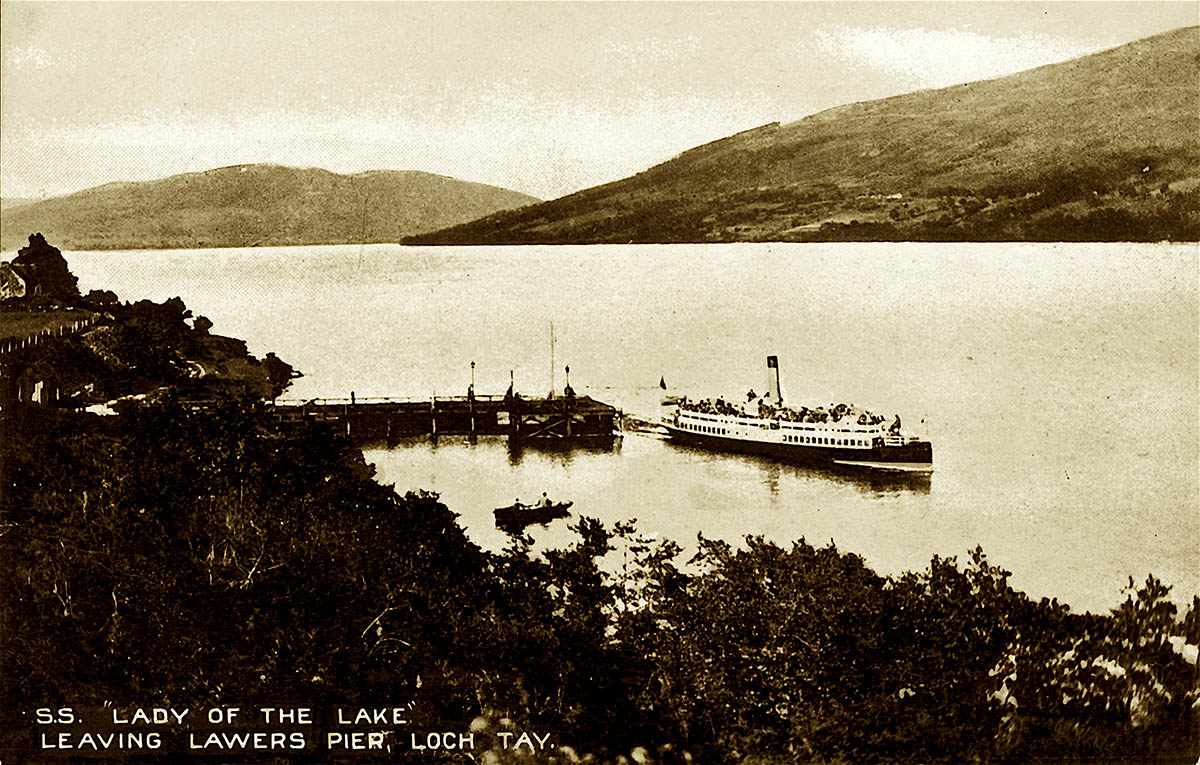 Steamers On Loch Tay | Clyde River And Firth